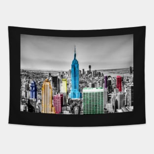 Empire State Building, Downtown Manhattan, New York City Tapestry