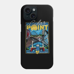 CEDAR POINT VIBES AMERICA’S ROLLER COAST Phone Case