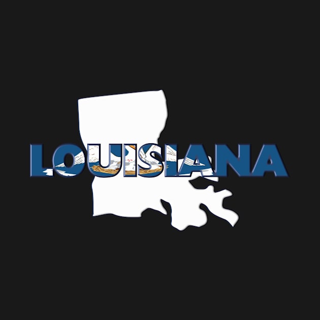 Louisiana Colored State Letters by m2inspiration