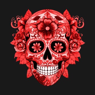 Cinco de Mayo Day Of the Dead Sugar Skull T-Shirt