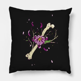 Flower bone Pillow