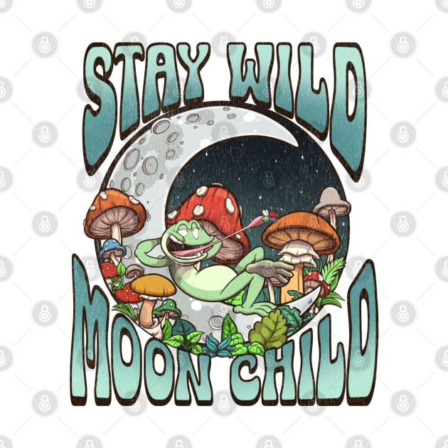 Stay Wild Moon Child Cartoon by TheMaskedTooner