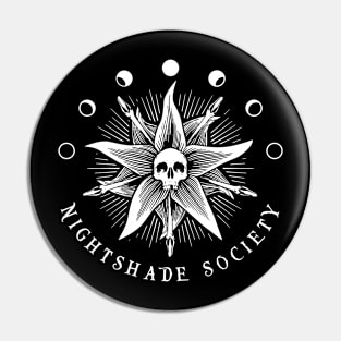 Nightshade Society Pin