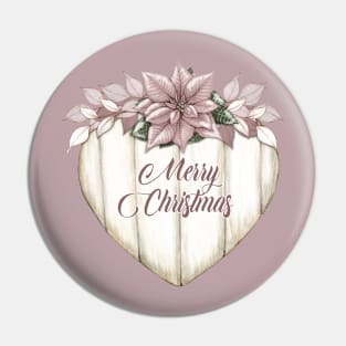 Marry Christmas Pin