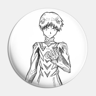 shinji ikari, from evangelion Pin