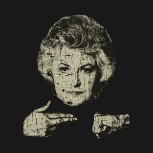 Bea Arthur 70s -VINTAGE RETRO STYLE T-Shirt