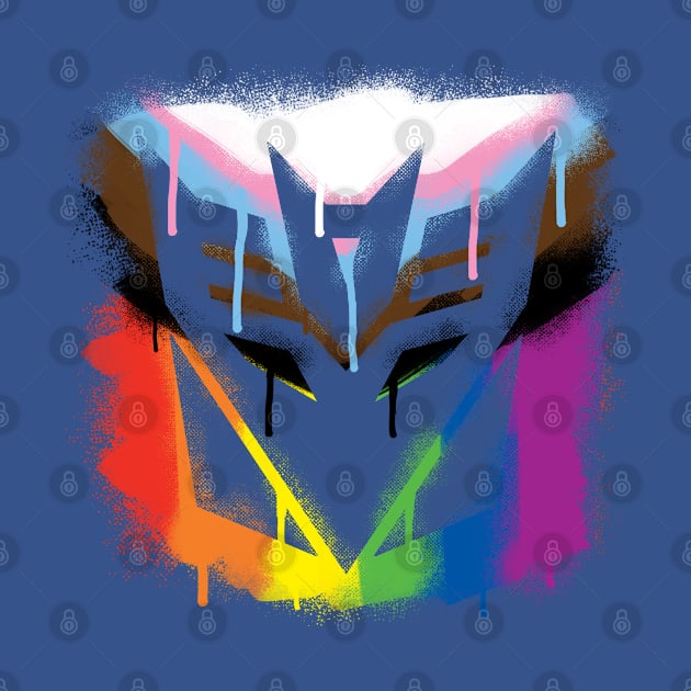 Pride Decepticon by candychameleon