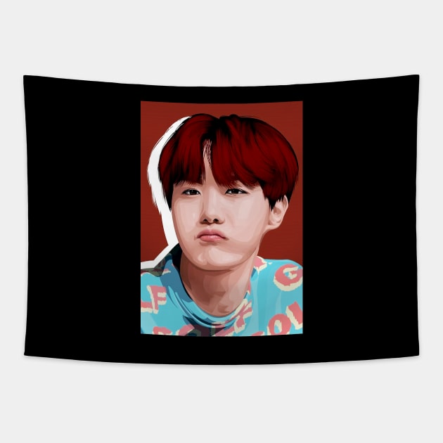 handsome HOPE bts Tapestry by JARA