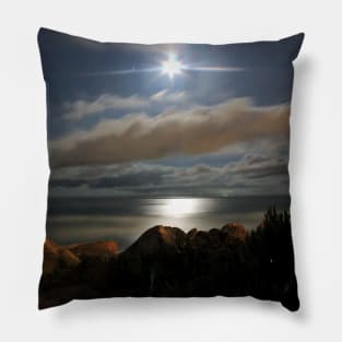 The Beach Moon Pillow