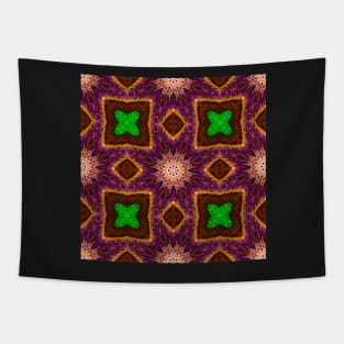 Green Blue Purple Peacock Feather Colors Pattern 11 Tapestry