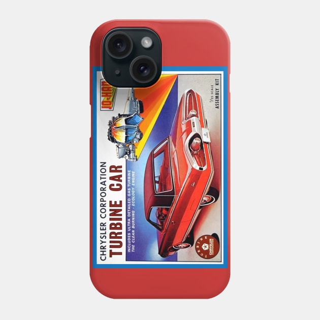 Vintage Jo-Han Turbine Car Box Art Phone Case by Starbase79