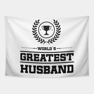 World`s Greatest Husband Tapestry