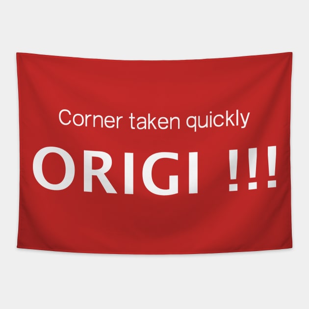 Corner taken quickly, ORIGI !!! Tapestry by ya studio