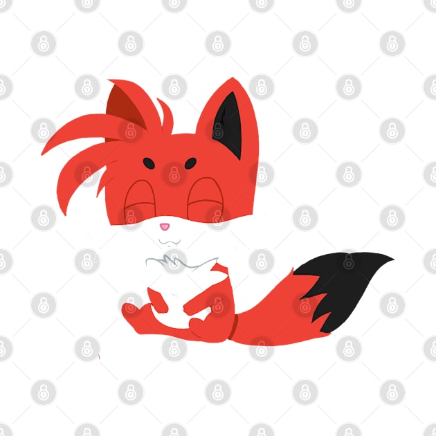 Cute Chibi Red Fox Cub by Toribit