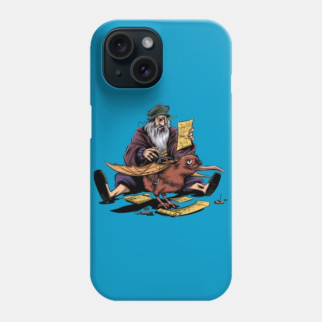 Leonardo´s Pet Remix Phone Case by Zascanauta