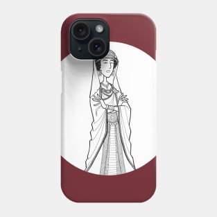 The Dead Queen Detectives - Empress Zenobia of the Palmyrene Empire Phone Case