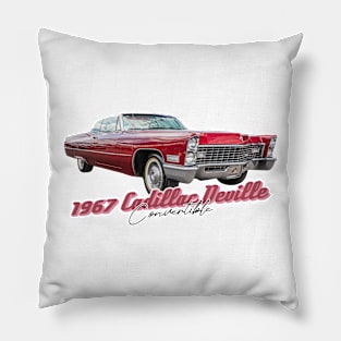 1967 Cadillac Deville Convertible Pillow