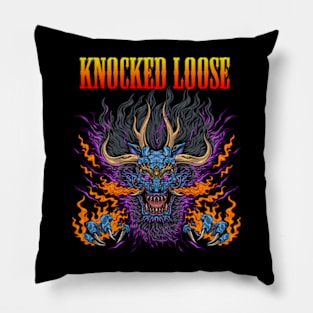 KNOCKED LOOSE MERCH VTG Pillow