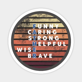 Strong Dad Quotes Magnet