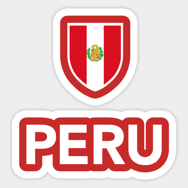 Peru Soccer Peruvian Football Peruvian Soccer Sticker Teepublic