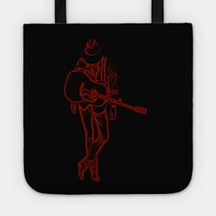 Dwight Yoakam Playing Guitar Tote