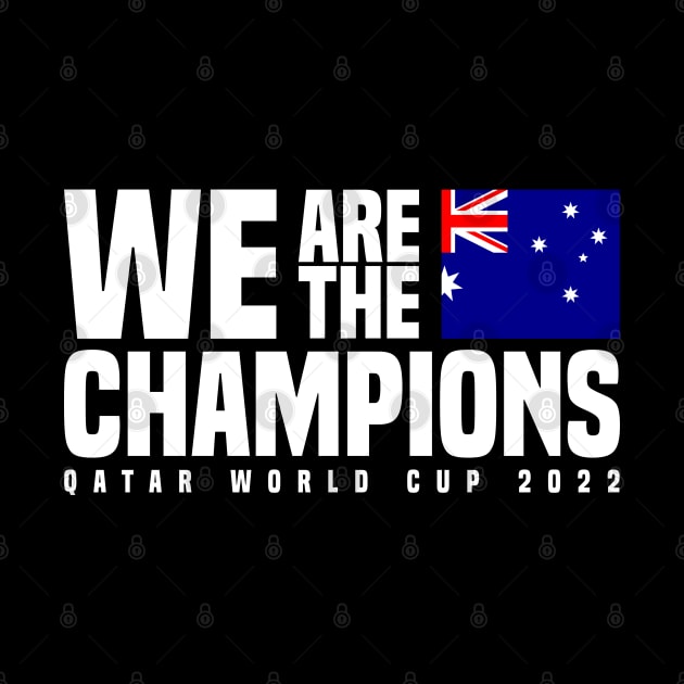 Qatar World Cup Champions 2022 - Australia by Den Vector