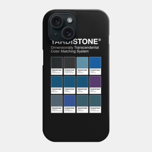 TARDISTONE colour chart (whiteout) Phone Case