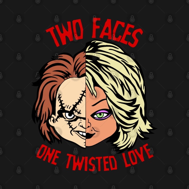 One Twisted Love - Chucky and Tiffany by LopGraphiX