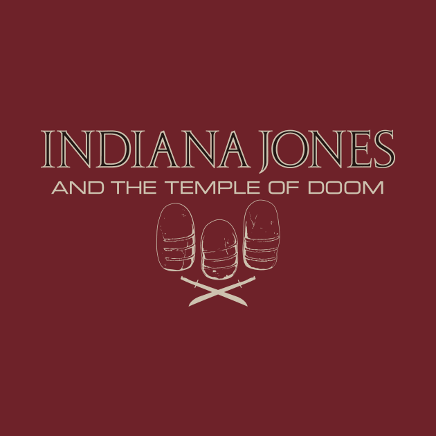 Indiana Jones and the Temple of Doom Title by SpruceTavern