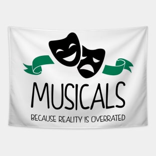 Musicals Because Reality is Overrated Tapestry