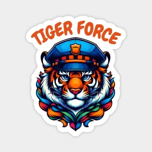 Tiger force policeman Magnet