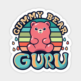 Gummy Bear Guru Magnet