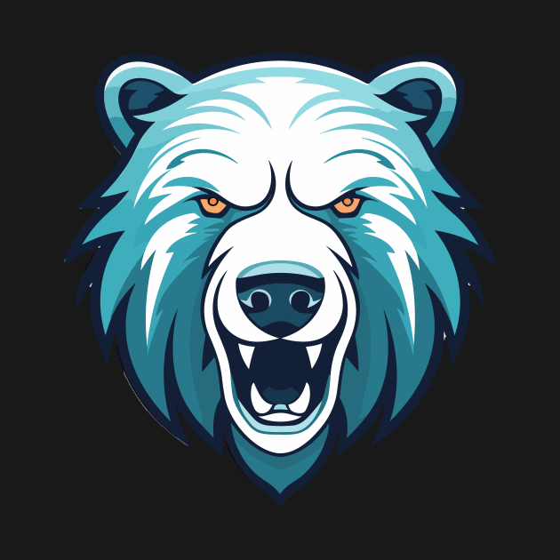 Polar Bear Vector by ZombieTeesEtc