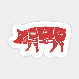 Labelled Pig Diagram Magnet