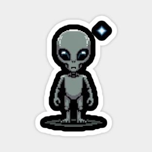 Alien Head Magnet