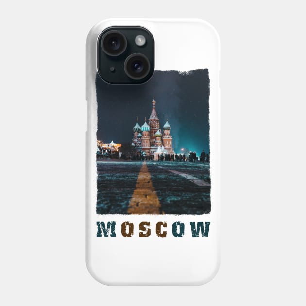 moscow Phone Case by teehood