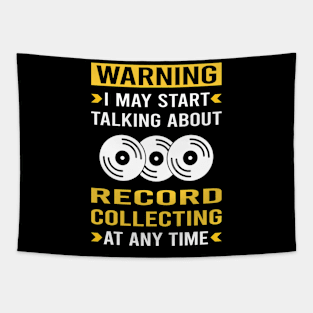 Warning Record Collecting Records Tapestry