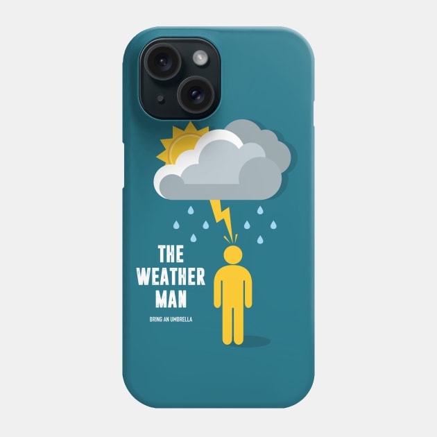 The Weather Man - Alternative Movie Poster Phone Case by MoviePosterBoy