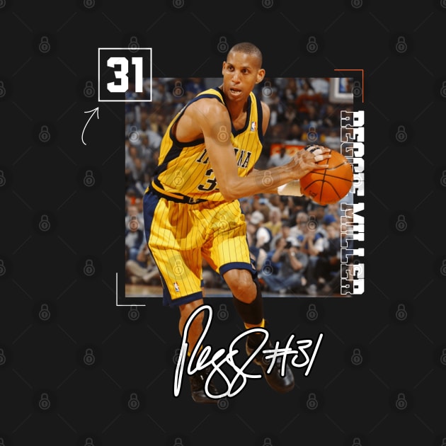 Reggie Miller Choke Sign Basketball Legend Signature Vintage Retro 80s 90s Bootleg Rap Style by CarDE