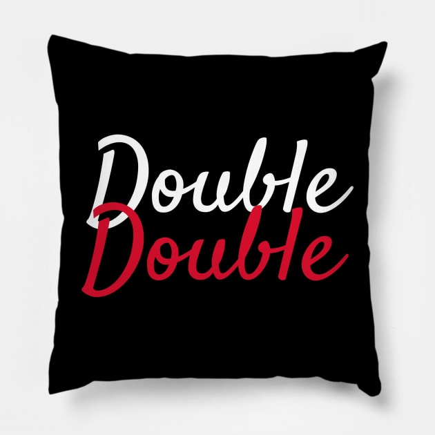 Tim Hortons Double Double Coffee Pillow by Notfit2wear