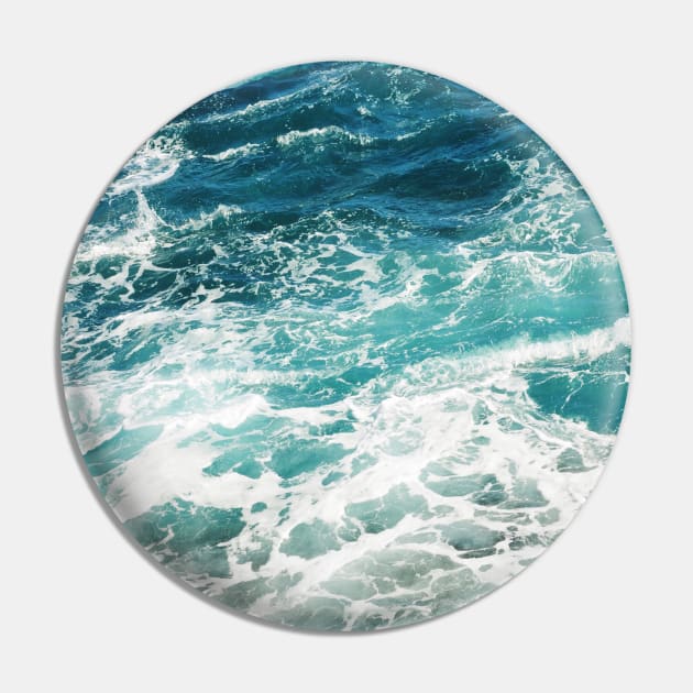 Blue Ocean Waves Pin by AlexandraStr