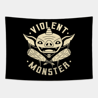 Violent Monster Tapestry