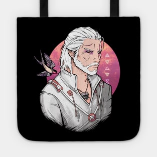 White Wolf and Swallow [FIRE] Tote