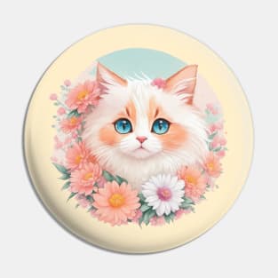 Harmony of Elegance: Ragdoll's Captivating Beauty Awakens Pin