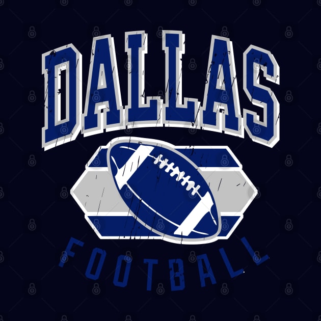 Vintage Dallas Football by funandgames