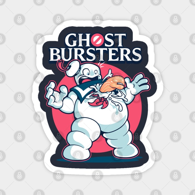 Ghost Bursters Magnet by harebrained