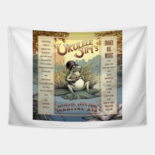 Ukulele Jim's Authentic Down Home Marital Aid Tapestry