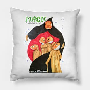 Magic (with Gold Fish) GK Chesterton Pillow