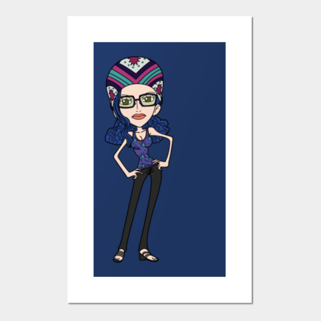 Miss Doublefinger Zala One Piece Posters And Art Prints Teepublic