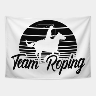 Cowboy - Team Roping Tapestry